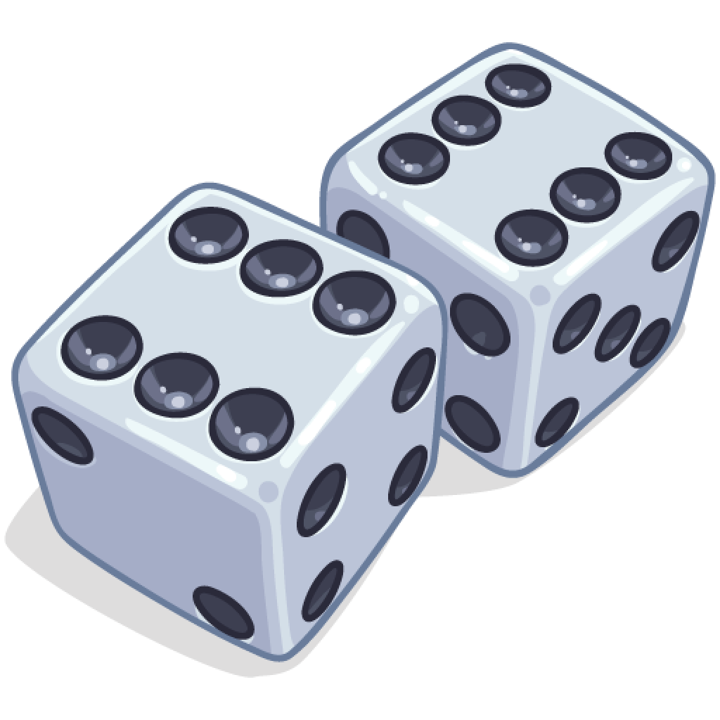 Craps dice.