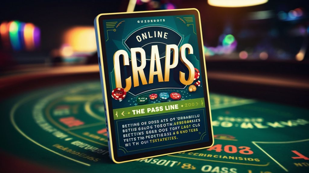 La carte indique le type de pari au Craps.